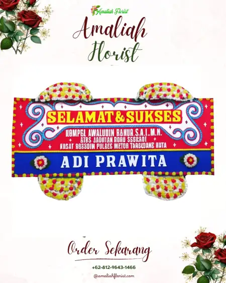 Papan Bunga Ucapan Selamat Kepatihan Kulon