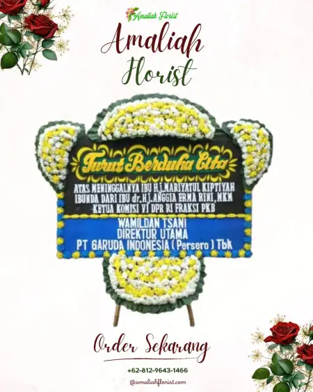 Papan Bunga Duka Kepatihan Kulon